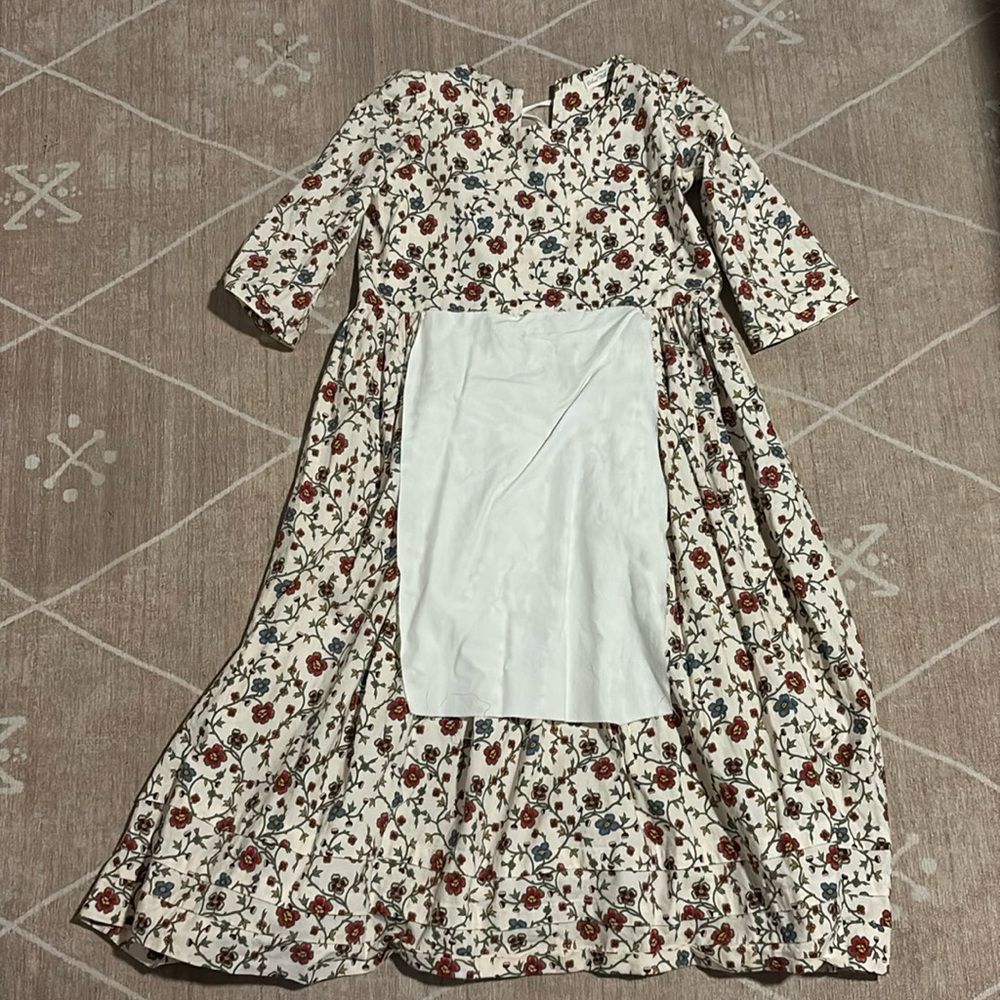 Colonial Williamsburg dress - worn once, costume or dress for special event 7/8